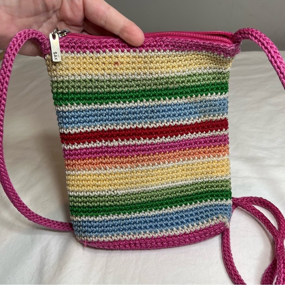 The Sak small rainbow stripe crossbody bag - Picture 4 of 7